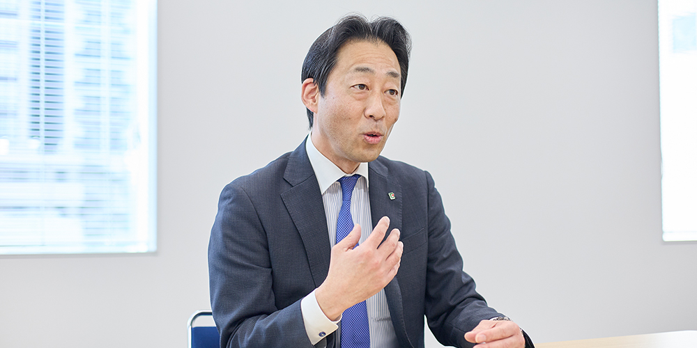 インタビューシーン